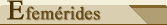 Efemérides Efemérides
