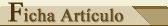 Ficha Artculo